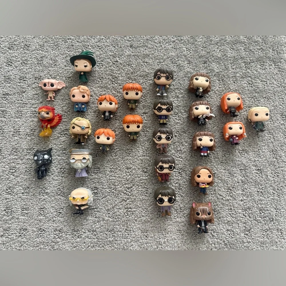 Harry Potter Funko Mystery Minis Lot Thestral Fawkes Draco 24 Figures